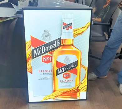 A1 LED Light Box Services