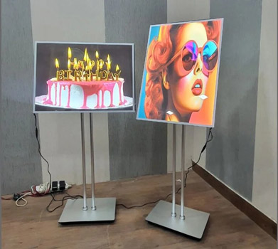 A2 Slim Signage Stand Services