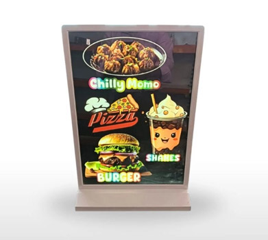 Tabletop Display Signage