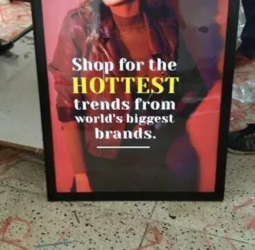 Store Clipon Signage