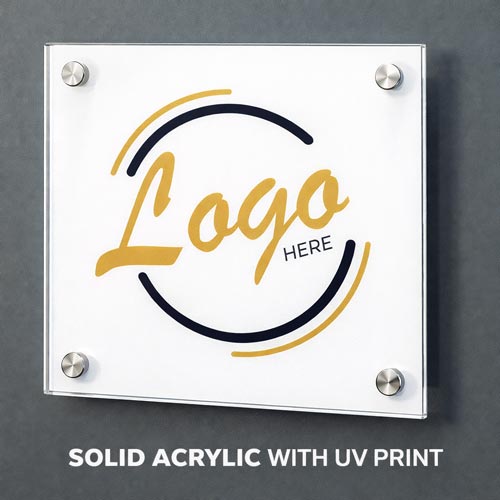 Solid Acrylic With Uv Print