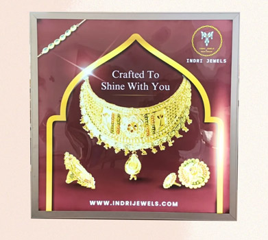 Acrylic LED Clip On Board