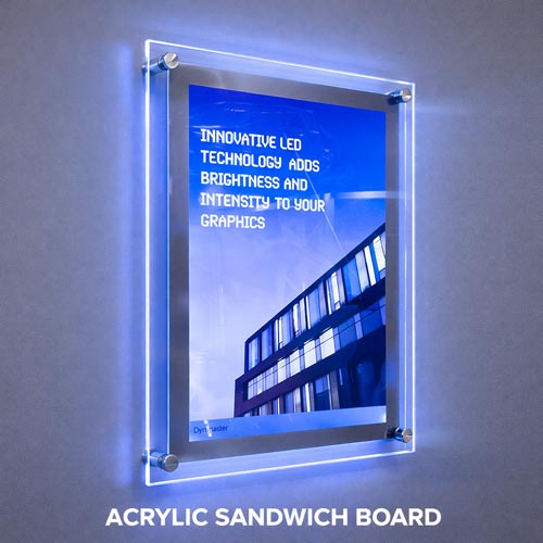 Acrylic Sandwich Board